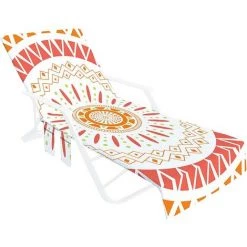 BARES Couverture De Chaise De Plage - Couverture Plage Serviette Piscine Serviette Plage Chaise Couverture Multifonctionnel Chaise Transats Pour Le Soleil En Plein Air