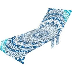 BARES Couverture De Chaise De Plage - Couverture Plage Serviette Piscine Serviette Plage Chaise Couverture Multifonctionnel Chaise Transats Pour Le Soleil En Plein Air