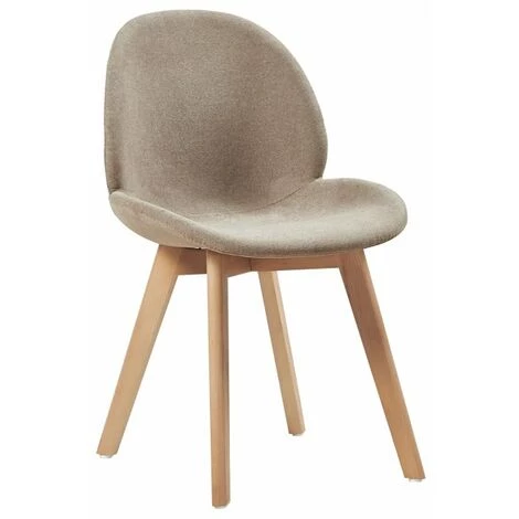 EGGREE Lot De 4 Chaise De Salle à Manger Chaise Scandinave Tissu Gris Chaise 50.5 X 54.5 X 81.5 Cm 6 EGGREE Lot De 4 Chaise De Salle à Manger Chaise Scandinave Tissu Gris Chaise 50.5 X 54.5 X 81.5 Cm – Image 4