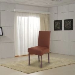 HAPPYSHOPPING Housse De Chaise De Salle A Manger Courte Amovible Et Extensible De Haute Qualite Housse De Chaise En Spandex En Soie De Lait Doux Housse Pour La Fete De Mariage Hotel Salle A Manger Ceremonie Chaise Housses De Siege,modele:Marron 9 HAPPYSHOPPING Housse De Chaise De Salle A Manger Courte Amovible Et Extensible De Haute Qualite Housse De Chaise En Spandex En Soie De Lait Doux Housse Pour La Fete De Mariage Hotel Salle A Manger Ceremonie Chaise Housses De Siege,modele:Marron -banc et tabouret Soldes Boutique 35862412 3