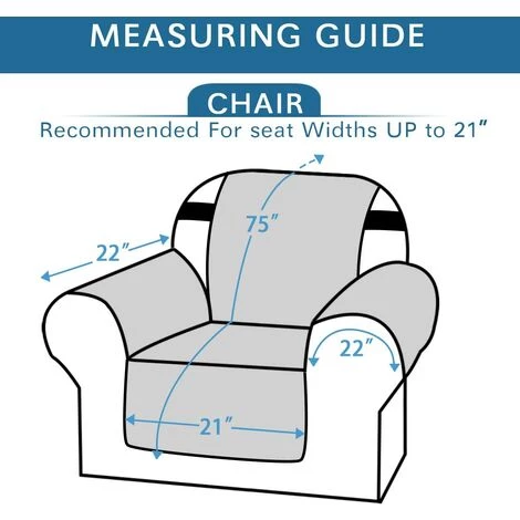 BEARSU Housse De Chaise Réversible Pour Chien Protecteur De Canapé Pour Animaux Housse De Chaise Housse De Chaise De 2" Sangles D'épaisseur Protecteur De Chaise Antidérapant Souple Largeur D'assise Matelassée Jusqu'à 21" (Chaise, Marron/beige) 4 BEARSU Housse De Chaise Réversible Pour Chien Protecteur De Canapé Pour Animaux Housse De Chaise Housse De Chaise De 2" Sangles D'épaisseur Protecteur De Chaise Antidérapant Souple Largeur D'assise Matelassée Jusqu'à 21" (Chaise, Marron/beige) – Image 2