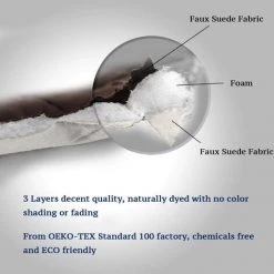 BEARSU Housse De Chaise Réversible Pour Chien Protecteur De Canapé Pour Animaux Housse De Chaise Housse De Chaise De 2" Sangles D'épaisseur Protecteur De Chaise Antidérapant Souple Largeur D'assise Matelassée Jusqu'à 21" (Chaise, Marron/beige) 11 BEARSU Housse De Chaise Réversible Pour Chien Protecteur De Canapé Pour Animaux Housse De Chaise Housse De Chaise De 2" Sangles D'épaisseur Protecteur De Chaise Antidérapant Souple Largeur D'assise Matelassée Jusqu'à 21" (Chaise, Marron/beige) -banc et tabouret Soldes Boutique 36147049 5