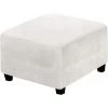 BEARSU Housses De Repose-pieds Carrées Housse De Repose-pieds Carrée Housses De Protection Pour Tabouret De Rangement Housses De Repose-pieds Extensibles Avec Fond élastique, Tissu En Peluche En Velours Véritable, Blanc Cassé 2 BEARSU Housses De Repose-pieds Carrées Housse De Repose-pieds Carrée Housses De Protection Pour Tabouret De Rangement Housses De Repose-pieds Extensibles Avec Fond élastique, Tissu En Peluche En Velours Véritable, Blanc Cassé -banc et tabouret Soldes Boutique 36147118 1