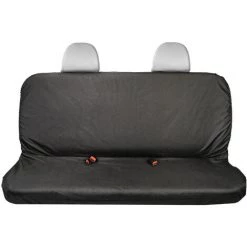 ASUPERMALL Housse De Siege De Banquette Arriere Impermeable 600D Oxford Noir Coussin De Siege Resistant A L'Eau Protection De Siege Universelle Pour La Plupart Des Voitures Et Camion Suv,Noir -banc et tabouret Soldes Boutique 36417788 2
