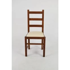 T M C S Tommychairs - Chaise RUSTICA Pour Cuisine, Bar Et Salle à Manger, Robuste Structure En Bois De Hêtre Peindré En Noyer Clair Et Assise Rembourrée Et Revêtue En Cuir Artificiel Couleur Ivoire 9 T M C S Tommychairs - Chaise RUSTICA Pour Cuisine, Bar Et Salle à Manger, Robuste Structure En Bois De Hêtre Peindré En Noyer Clair Et Assise Rembourrée Et Revêtue En Cuir Artificiel Couleur Ivoire -banc et tabouret Soldes Boutique 36482414 3