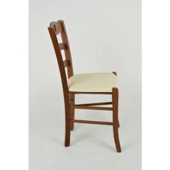 T M C S Tommychairs - Chaise CUORE Pour Cuisine, Bar Et Salle à Manger, Robuste Structure En Bois De Hêtre Peindré En Noyer Clair Et Assise Rembourrée Et Revêtue En Cuir Artificiel Couleur Ivoire - Noyer Clair/Ivoire 10 T M C S Tommychairs - Chaise CUORE Pour Cuisine, Bar Et Salle à Manger, Robuste Structure En Bois De Hêtre Peindré En Noyer Clair Et Assise Rembourrée Et Revêtue En Cuir Artificiel Couleur Ivoire - Noyer Clair/Ivoire -banc et tabouret Soldes Boutique 36482526 4