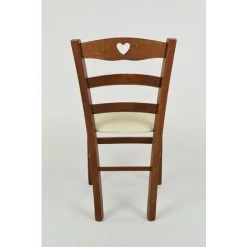 T M C S Tommychairs - Chaise CUORE Pour Cuisine, Bar Et Salle à Manger, Robuste Structure En Bois De Hêtre Peindré En Noyer Clair Et Assise Rembourrée Et Revêtue En Cuir Artificiel Couleur Ivoire - Noyer Clair/Ivoire 11 T M C S Tommychairs - Chaise CUORE Pour Cuisine, Bar Et Salle à Manger, Robuste Structure En Bois De Hêtre Peindré En Noyer Clair Et Assise Rembourrée Et Revêtue En Cuir Artificiel Couleur Ivoire - Noyer Clair/Ivoire -banc et tabouret Soldes Boutique 36482526 5