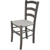 T M C S Tommychairs - Chaise VENICE Pour Cuisine, Bar Et Salle à Manger, Robuste Structure En Bois De Hêtre Peindré En Aniline Gris Foncé Et Assise Rembourrée Et Revêtue En Tissu Couleur Gris Perle 1 T M C S Tommychairs - Chaise VENICE Pour Cuisine, Bar Et Salle à Manger, Robuste Structure En Bois De Hêtre Peindré En Aniline Gris Foncé Et Assise Rembourrée Et Revêtue En Tissu Couleur Gris Perle -banc et tabouret Soldes Boutique 36482546 1