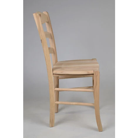 T M C S Tommychairs - Set 4 Chaises CUORE Pour Cuisine, Bar Et Salle à Manger, Robuste Structure En Bois De Hêtre Poli, Non Traité, 100% Naturel Et Assise En Bois 6 T M C S Tommychairs - Set 4 Chaises CUORE Pour Cuisine, Bar Et Salle à Manger, Robuste Structure En Bois De Hêtre Poli, Non Traité, 100% Naturel Et Assise En Bois – Image 4