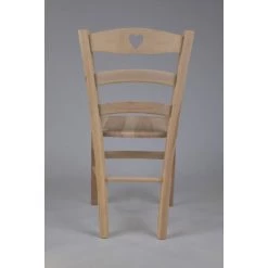 T M C S Tommychairs - Set 4 Chaises CUORE Pour Cuisine, Bar Et Salle à Manger, Robuste Structure En Bois De Hêtre Poli, Non Traité, 100% Naturel Et Assise En Bois 11 T M C S Tommychairs - Set 4 Chaises CUORE Pour Cuisine, Bar Et Salle à Manger, Robuste Structure En Bois De Hêtre Poli, Non Traité, 100% Naturel Et Assise En Bois -banc et tabouret Soldes Boutique 36482681 5