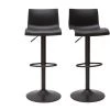 MILIBOO Tabourets De Bar Réglables Design En Métal Noir (lot De 2) ONA - Noir 1 MILIBOO Tabourets De Bar Réglables Design En Métal Noir (lot De 2) ONA - Noir -banc et tabouret Soldes Boutique 36494711 1