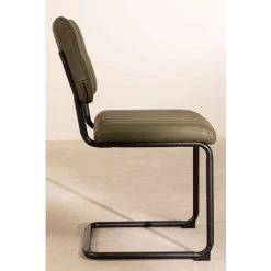 Chaise En Similicuir Orwell SKLUM En Similicuir - Fer Vert Kaki - Vert Kaki 10 Chaise En Similicuir Orwell SKLUM En Similicuir - Fer Vert Kaki - Vert Kaki -banc et tabouret Soldes Boutique 36798422 4