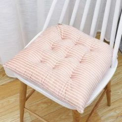 TIGA Coussins D'assise De Chaise Coussin Carré 40cm Lightcoffee -banc et tabouret Soldes Boutique 37334685 3