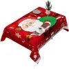 BEARSU Nappe De Noël, 140 X 210 Cm, Père Noël, Décoration De Fête -banc et tabouret Soldes Boutique 38078697 1