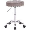 WOLTU Tabouret De Bureau à Roulettes. Fauteuil De Bureau.Tabouret De Travail En Similicuir. Pivotant 360°. Hauteur Réglable -banc et tabouret Soldes Boutique 38232887 1