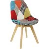 WOLTU Chaise De Salle à Manger.chaise Scandinave Pied En Bois Style Nordique Multicolore -banc et tabouret Soldes Boutique 38233662 1