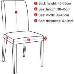 ECHOO Housses De Chaise Lot De 4 Housses De Chaise Marron Housse De Chaise élastique Et Durable Siège Facile D'entretien Et Lavable Pour La Maison, Le Restaurant, Les Fêtes De Mariage 8 ECHOO Housses De Chaise Lot De 4 Housses De Chaise Marron Housse De Chaise élastique Et Durable Siège Facile D'entretien Et Lavable Pour La Maison, Le Restaurant, Les Fêtes De Mariage -banc et tabouret Soldes Boutique 38713704 3