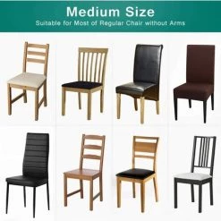 ECHOO Housses De Chaise Lot De 4 Housses De Chaise Marron Housse De Chaise élastique Et Durable Siège Facile D'entretien Et Lavable Pour La Maison, Le Restaurant, Les Fêtes De Mariage 9 ECHOO Housses De Chaise Lot De 4 Housses De Chaise Marron Housse De Chaise élastique Et Durable Siège Facile D'entretien Et Lavable Pour La Maison, Le Restaurant, Les Fêtes De Mariage -banc et tabouret Soldes Boutique 38713704 4