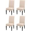 ECHOO Housses De Chaise Lot De 4 Housses De Chaise Beige Housse De Chaise élastique Et Durable Siège Facile à Entretenir Et Lavable Pour Les Fêtes De Mariage Au Restaurant De La Maison 1 ECHOO Housses De Chaise Lot De 4 Housses De Chaise Beige Housse De Chaise élastique Et Durable Siège Facile à Entretenir Et Lavable Pour Les Fêtes De Mariage Au Restaurant De La Maison -banc et tabouret Soldes Boutique 38715104 1