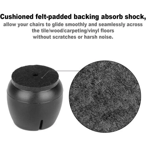 TRIOMPHE 16 Pcs Couvre-pieds De Chaise En Silicone Protecteur Protecteur De Plancher Rond Couvre-pieds De Meubles Carrés 5 TRIOMPHE 16 Pcs Couvre-pieds De Chaise En Silicone Protecteur Protecteur De Plancher Rond Couvre-pieds De Meubles Carrés – Image 3