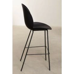 Tabouret Haut (74 Cm) Vit Style SKLUM Polypropylène - Métal - Noir -banc et tabouret Soldes Boutique 39433383 4