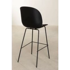 Tabouret Haut (74 Cm) Vit Style SKLUM Polypropylène - Métal - Noir -banc et tabouret Soldes Boutique 39433383 5