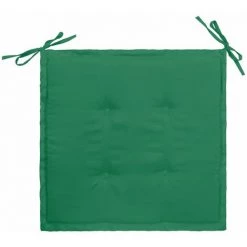 HAPPYSHOPPING Coussins De Chaise De Jardin 4 Pcs Vert 40x40x4 Cm -banc et tabouret Soldes Boutique 39444644 3