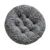 ECHOO Coussin De Siège Rond Coussin Tatami, Galette De Chaise Coussin De Chaise Épais, 100% Coton Et Lin - Confortables - Coussins épais Et Respirants 40 * 40 * 6cm,Gris 2 ECHOO Coussin De Siège Rond Coussin Tatami, Galette De Chaise Coussin De Chaise Épais, 100% Coton Et Lin - Confortables - Coussins épais Et Respirants 40 * 40 * 6cm,Gris -banc et tabouret Soldes Boutique 39494681 1