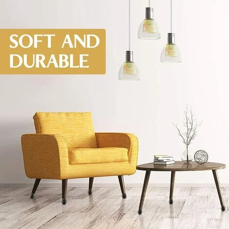 BETTERLIFE 40pcs Protection Pied De Chaise, Protège-Pied De Chaise En Silicone, Couvre-Pied De Meuble Antidérapant Et Résistant Aux Rayures, Pour Intérieur Ou Extérieur, Jardin, Pieds De Meubles De Bureau17-21mm 5 BETTERLIFE 40pcs Protection Pied De Chaise, Protège-Pied De Chaise En Silicone, Couvre-Pied De Meuble Antidérapant Et Résistant Aux Rayures, Pour Intérieur Ou Extérieur, Jardin, Pieds De Meubles De Bureau17-21mm – Image 3