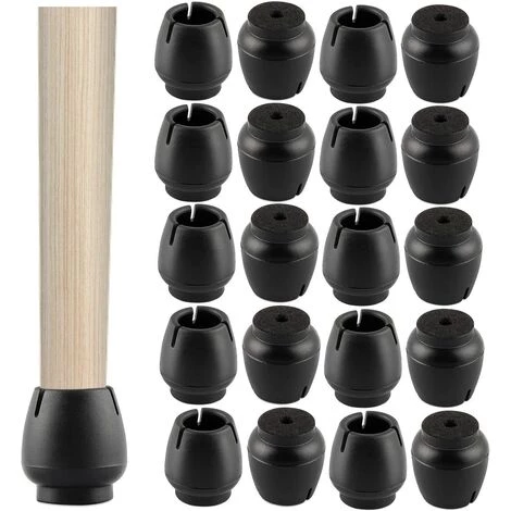 BETTERLIFE 40pcs Protection Pied De Chaise, Protège-Pied De Chaise En Silicone, Couvre-Pied De Meuble Antidérapant Et Résistant Aux Rayures, Pour Intérieur Ou Extérieur, Jardin, Pieds De Meubles De Bureau12-16mm 3 BETTERLIFE 40pcs Protection Pied De Chaise, Protège-Pied De Chaise En Silicone, Couvre-Pied De Meuble Antidérapant Et Résistant Aux Rayures, Pour Intérieur Ou Extérieur, Jardin, Pieds De Meubles De Bureau12-16mm