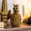 CHEHOMA Statuette Déco Ananas Dorée 24x11cm - Doré -banc et tabouret Soldes Boutique 39889619 1