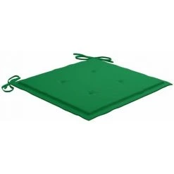 HAPPYSHOPPING Coussins De Chaise De Jardin 4 Pcs Vert 50x50x4 Cm Tissu 9 HAPPYSHOPPING Coussins De Chaise De Jardin 4 Pcs Vert 50x50x4 Cm Tissu -banc et tabouret Soldes Boutique 40267790 3
