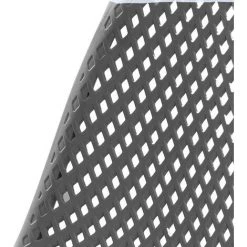 MOLOO CHLOE - Chaise Scandinave Gris Pieds Métal Décor Bois (x2) - Gris -banc et tabouret Soldes Boutique 40465904 4