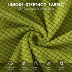 VERSAILLESFR 4pcs Housses De Chaise élastiques En élasthanne - Lavables - Pour Chaises De Bureau, Salle à Manger, Bar, Décoration De Fête De Mariage (jaune) -banc et tabouret Soldes Boutique 41441709 2