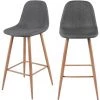 RENDEZ VOUS DéCO Chaise De Bar Fredrik Gris 72.5 Cm (lot De 2) - Gris -banc et tabouret Soldes Boutique 4150459 1