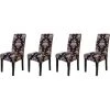 BETTERLIFE BETTE Grande Housse De Chaise De Salle à Manger,4 Pièces XL Housse De Chaise élastique(Set Of 4) -banc et tabouret Soldes Boutique 41558243 1