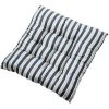BETTERLIFE 2 Coussins De Siège 40x40,Lot De 2 Galettes De Chaise - Confortable Et Coloré - Idéal Pour Intérieur Et Extérieur - 40x40x5cm (rayures Bleues) 1 BETTERLIFE 2 Coussins De Siège 40x40,Lot De 2 Galettes De Chaise - Confortable Et Coloré - Idéal Pour Intérieur Et Extérieur - 40x40x5cm (rayures Bleues) -banc et tabouret Soldes Boutique 41625238 1