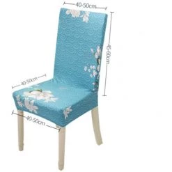 TRIOMPHE TRIOM Housse De Chaise Extensible 4 Pièces Housses De Chaise Haut Dossier Elastiques Housse De Protection Pour Salle à Manger Hôtel (Grise, 4 Pièces) -banc et tabouret Soldes Boutique 41656541 5