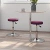 VidaXL Chaises De Salle à Manger 2 Pcs Violet Similicuir - Pourpre -banc et tabouret Soldes Boutique 41955121 1