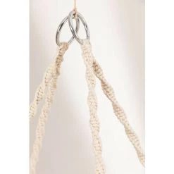 Chaise Suspendue Bahli SKLUM Polyèster - Coton - Blanc Cassé -banc et tabouret Soldes Boutique 42055377 5