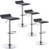 WOLTU Lot De 4 Tabourets De Bar En Similicuir. Tabourets De Bar Pivotant.hauteur Réglable.Noir 1 WOLTU Lot De 4 Tabourets De Bar En Similicuir. Tabourets De Bar Pivotant.hauteur Réglable.Noir -banc et tabouret Soldes Boutique 42213390 1