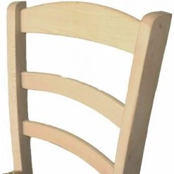 OKAFFAREFATTO Chaise Classique En Bois Paesana Avec Assise En Paille Brute à  Peindre -banc et tabouret Soldes Boutique 42311979 4