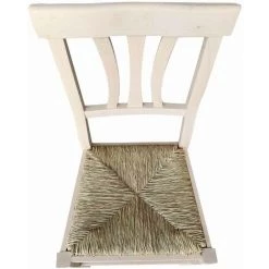 OKAFFAREFATTO Chaise Vittoria En Bois Brut à Peindre Avec Assise En Paille Des Marais 9 OKAFFAREFATTO Chaise Vittoria En Bois Brut à Peindre Avec Assise En Paille Des Marais -banc et tabouret Soldes Boutique 42312019 3