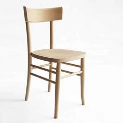 OKAFFAREFATTO Chaise Bois Brut De A Peindre Modèle Milano Neuf Déjà Monté