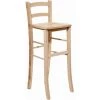 OKAFFAREFATTO Tabouret Snack Avec Dossier Hauteur 80 Cm Assise En Bois Brut à Peindre 2 OKAFFAREFATTO Tabouret Snack Avec Dossier Hauteur 80 Cm Assise En Bois Brut à Peindre -banc et tabouret Soldes Boutique 42312062 1