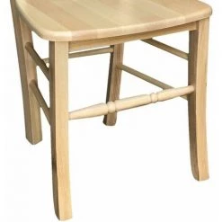 OKAFFAREFATTO Chaise Loris En Bois Massif De Couleur Naturelle Robuste Avec Vis -banc et tabouret Soldes Boutique 42312101 4