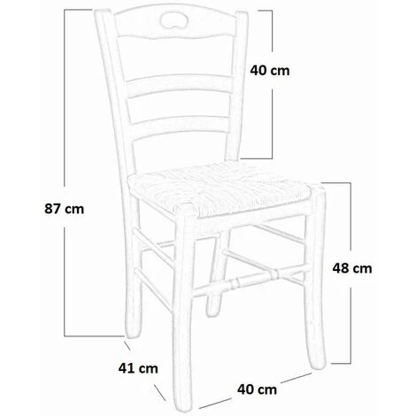 OKAFFAREFATTO Chaise Loris En Bois Naturel Avec Assise En Paille 4 OKAFFAREFATTO Chaise Loris En Bois Naturel Avec Assise En Paille – Image 2
