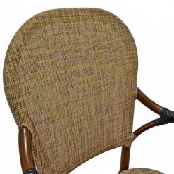 OKAFFAREFATTO Chaise Fautueil Empilable Lucy En Aluminium Peint Effet Bois -banc et tabouret Soldes Boutique 42312150 3