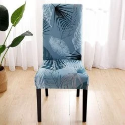 TANABATA Housse De Chaise Extensible 4 Pièces Moderne Housse De Salle à Manger Lavable Couverture De Chaise Pour Salle à Manger Bouquet De Mariage Hôtel Décor De Restaurant(3#,Lot Di 4) -banc et tabouret Soldes Boutique 42414449 5