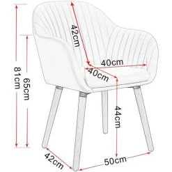 WOLTU Chaises De Salle à Manger. Chaises De Réception En Velours Et Bois Massif. Gris Clair - Gris Clair 8 WOLTU Chaises De Salle à Manger. Chaises De Réception En Velours Et Bois Massif. Gris Clair - Gris Clair -banc et tabouret Soldes Boutique 42416307 3